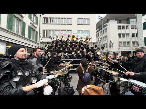 Musegg Geischter Lozärn - Fasnacht 2025 - Run to the hills