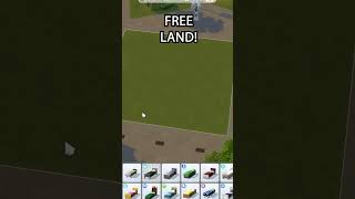 FREE lot in The Sims 4 - hack