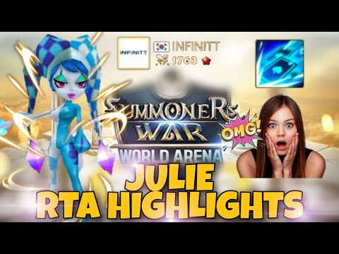Julie RTA Highlights - Summoners War