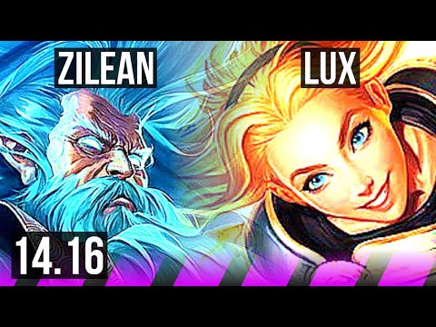 ZILEAN & Taliyah vs LUX & Jhin (SUP) | 1/2/15, 700+ games | EUW Master | 14.16