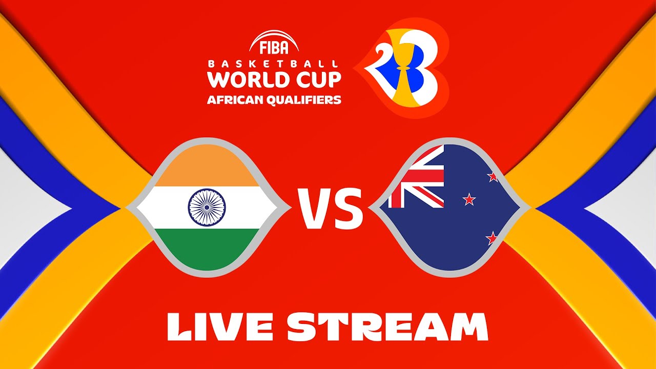 India (IND) vs New Zealand (NZL) 1st Round (GR1) FIBA Basketball