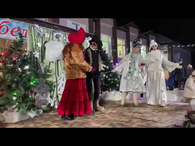 Открытие Центральной елки района в Тетюшах