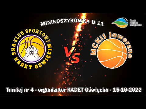KS UKS KADET vs MCKiS Jaworzno - Minikosz - U11