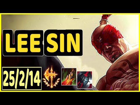 LEE SIN VS ZED - 25/2/14 KDA JUNGLE GAMEPLAY GRANDMASTER I
