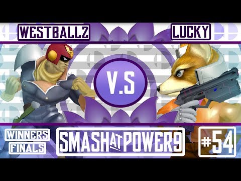 S@P9 #54 - G2 | Westballz (Falcon) VS Lucky (Fox) - SSBM Winners Finals