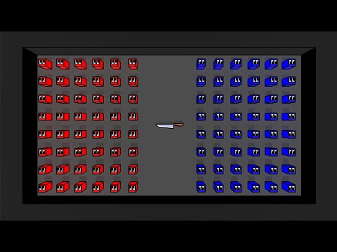 Cube Battle Royale: RED vs BLUE!