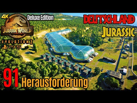 Jurassic World Evolution 2: Herausforderung #91 • Deutschland [Jurassic] • Bau des Aviariums