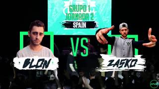 BLON VS ZASKO - Jornada 2 (Grupo 1) - Most Wanted Spain (OFICIAL)