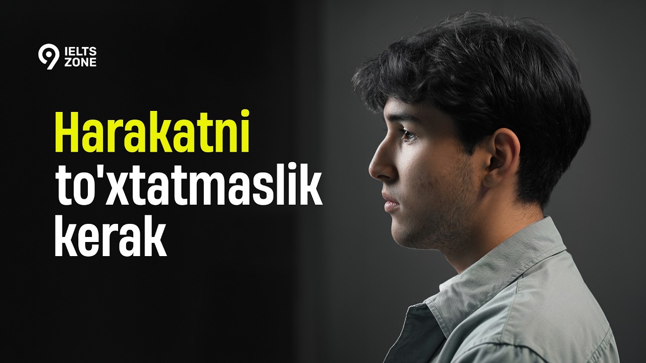 IELTS 8.0 uchun To'xtab Qolmang!