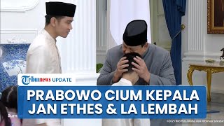 Momen Hangat Presiden Prabowo dan 2 Anak Gibran saat Idulfitri, Cium Kepala Jan Ethes dan La Lembah