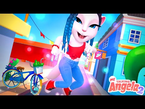 💃🌎 Angela’s Dancing World Tour! 🌟 NEW My Talking Angela 2 Gameplay1