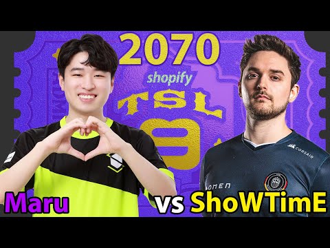 StarCraft 2 - Replay-Cast #2070 - 🇰🇷 Maru (T) vs 🇩🇪 ShoWTimE (P) - TSL9
