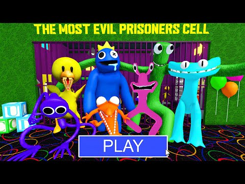 What if I BECOME EVERYONE? ALL RAINBOW FRIENDS MORPHS in BARRY'S PRISON RUN!