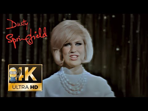 Dusty Springfield AI 4K Colorized ❌Difficult Restore❌ - I Only Want To Be With You (1964)