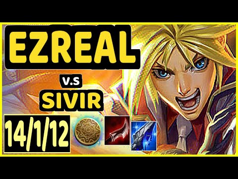 TURTLE (EZREAL) vs SIVIR - 14/1/12 KDA BOTTOM ADC GAMEPLAY - BR Ranked GRANDMASTER