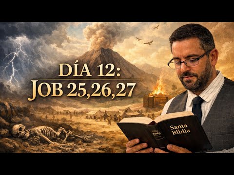 DAY 12 - Job 25, 26, 27 / The Bible in 1 Year / Juan Manuel Vaz