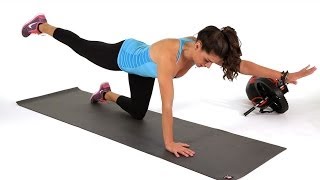 Video de entrenamiento de bird dog para fortalecer core