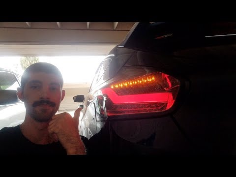 Spec-D LED Tail Lights Ford Focus 15-17