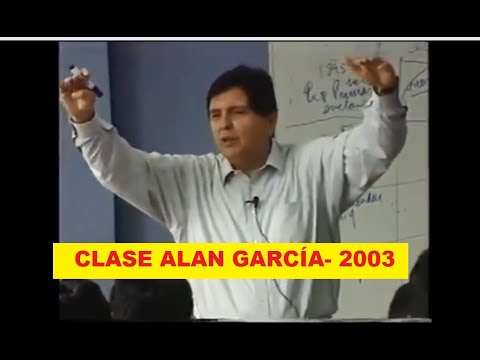 CLASE CON ALAN GARCÍA: HISTORIA DEL PERÚ REPUBLICANO