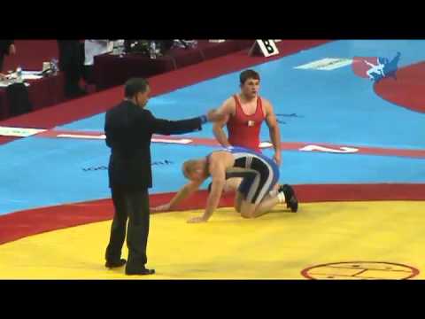 2011 Worlds Freestyle 84kg - Alex Dolly (IRL) vs. Dejan Bogdanov (MKD)