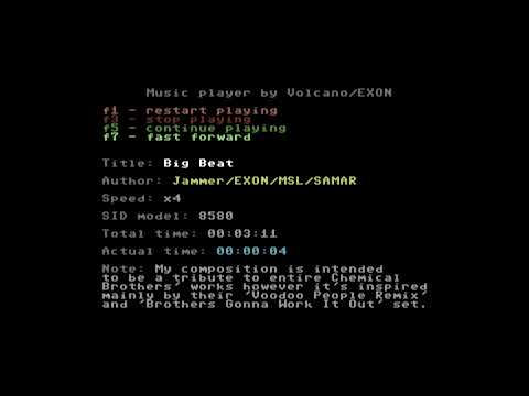 SID music: Jammer - Big Beat (SIDFX 8580 dual mono bx_🎧)