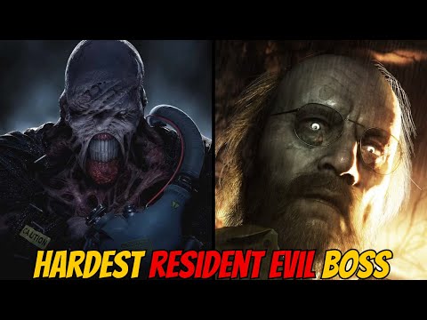 Top 10 HARDEST Resident Evil Boss Fights!