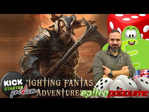 Fighting Fantasy Adventures Campaign One - A Preview Video (EN) by Epitrapaizoume