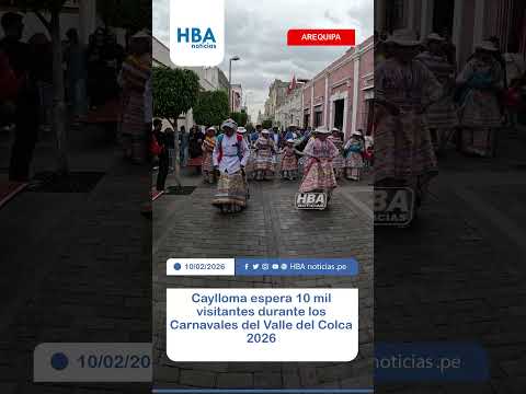 10 MIL VISITANTES LLEGARÁN A CAYLLOMA POR CARNAVALES