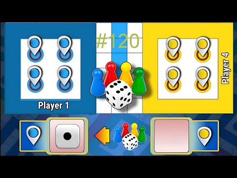 Tricks and Tips Ludo King | How to Win Ludo King | 4 players gameplay | Ludo king part 120 #gameplay