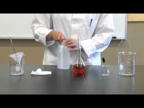 Volumetric laboratory flask