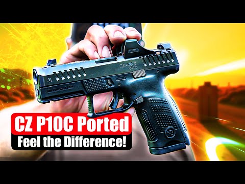 CZ P10C Just Got BETTER! All New CZ P-10C Ported