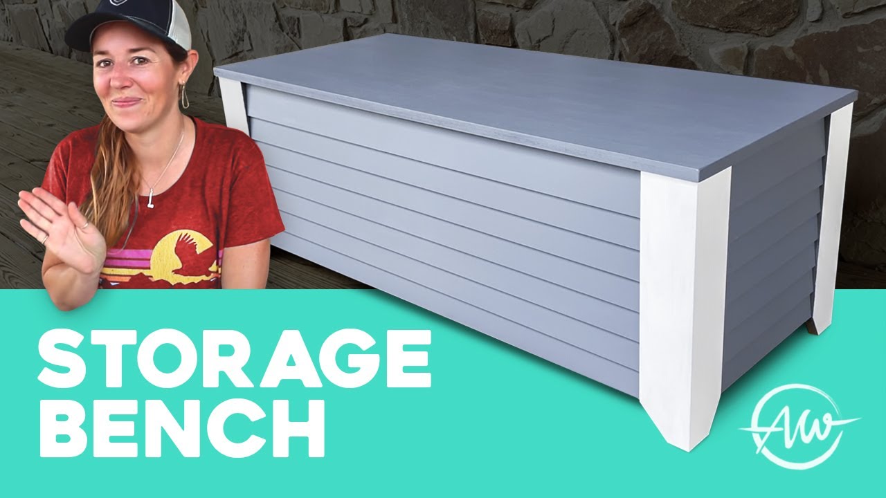Indoor/Outdoor Bench with Storage | Easy 1-Day Build