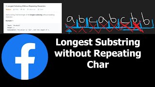 Longest Substring Without Repeating Characters - Leetcode 3 - Python