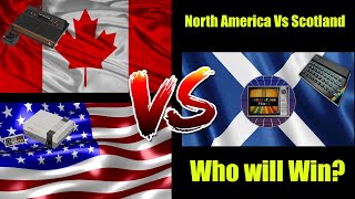 Scotland Vs North America Retro Gaming Edition