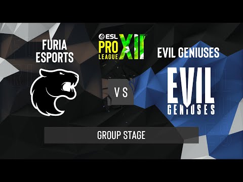 CS:GO - FURIA vs. Evil Geniuses [Nuke] Map 1 - ESL Pro League Season 12 - Group Stage - NA
