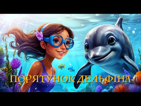 Мудрі казки з дітками — ПОРЯТУНОК ДЕЛЬФІНА / казка про важливість