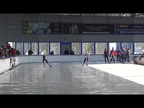 NK Supersprint 100m(2) DC - Willeke Bouwhuis - Marika de Glee