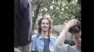 Baneheia Kristiansand Norway 17 MAI 1990 Rock Festival, preparation