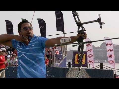 USA v India – recurve mixed team gold | Shanghai 2013 Archery World Cup S1
