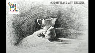 Learn Simple Still Life Drawing and Shading with Simple Pencil Strokes