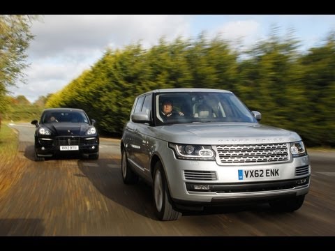 Range Rover v Porsche Cayenne tested on-road - autocar.co.uk