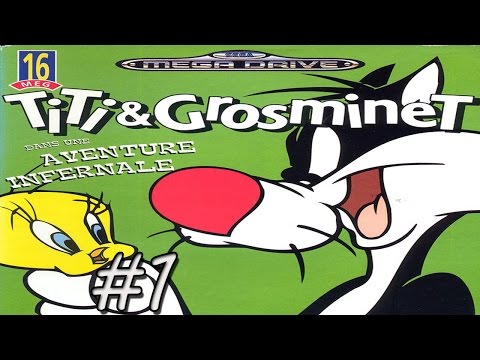 Titi & Grosminet dans une Aventure Infernale Megadrive
