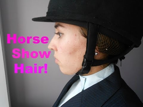 Horse Show Hair Tutorial! Tips and Tricks