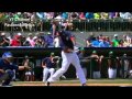 CHRIS CARTER Baseball Swing Slow Motion Home Run Hitting Mechanics Analysis Instruction MLB