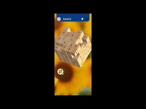 Tap 3D Wood Block Away - free offline block puzzle game for Android and iOS - gameplay.