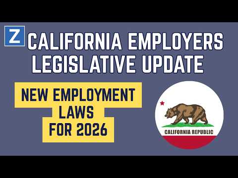 Änderungen im kalifornischen Arbeitsrecht im Jahr 2026: Eine strategische Aufschlüsselung