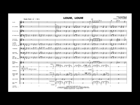 Louie, Louie by Richard Berry/arr. by Paul Lavender
