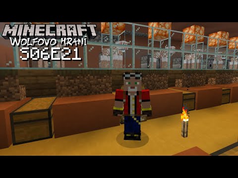 Minecraft | S06E21 | Auto-farma na vlnu | CZ Lets Play | 1.17.1