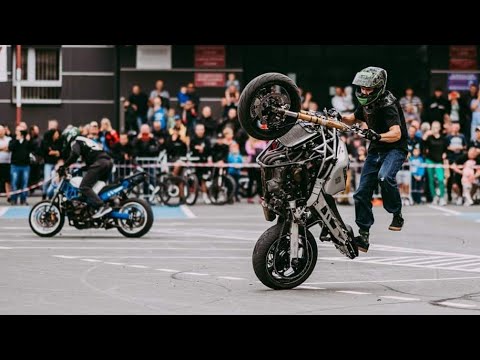 Bike Week Lesko 2022 - Damian BoJu Bojdoł & Daniel Tekla Stuntrider