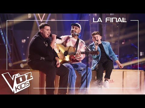 Nil Moliner, Emilio y Miguel cantan "Dos primaveras" | La Final | La Voz Kids 2025